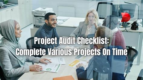 Project Audit Checklist A Comprehensive Guide Datamyte