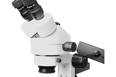 Микроскоп Kaisi 37045A-FLB 7x45X тринокулярный на струбцине + подсветка ...