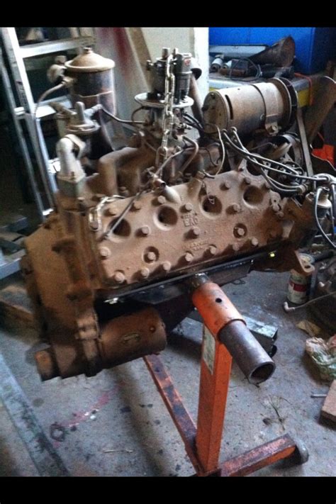 Projects Engine Stand For 1951 Ford Flathead V8 The Hamb