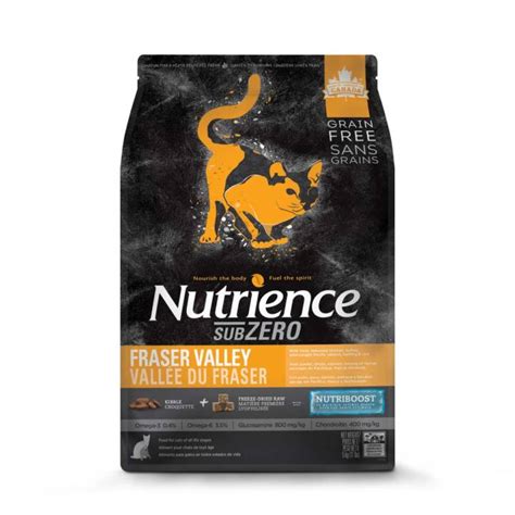 Nutrience Subzero อาหารเม็ดแมว สูตร Fraser Valley Cat All Life Stages 5