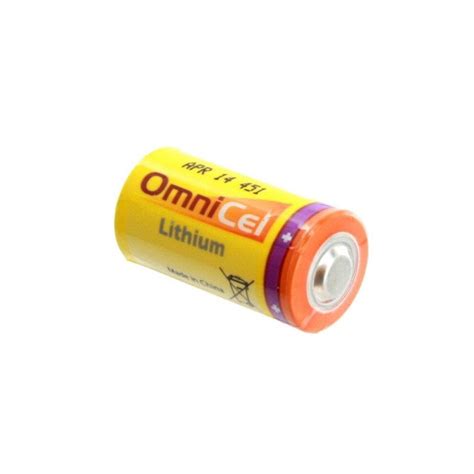 6x OmniCel ER17335 3 6V 2 1Ah 2 3A Lithium Button Top Battery