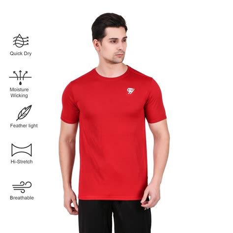 Plain Men Dryfit T Shirts Size Small To Xx Large At Rs 125 Piece In