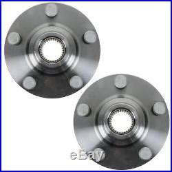 Front Wheel Hubs Bearings Kit Left Right Pair Set For Toyota