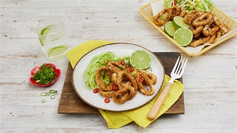 Air Fryer Crispy Salt And Pepper Calamari Maggi Australia