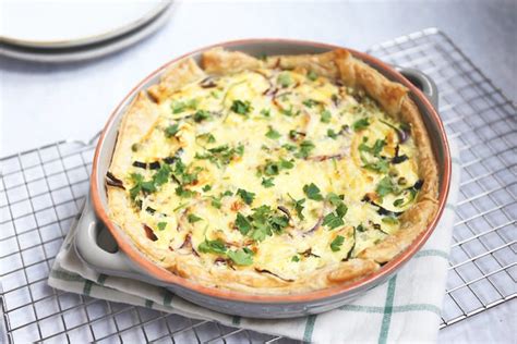 Quiche Met Doperwten En Courgette Lekker En Simpel