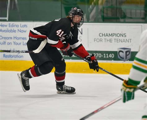 Boys Hockey Eden Prairie Rolls By White Bear Lake Warroad Wins Fifth