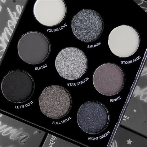 Black Sfr Eyeshadow Palette Pressed Powder Packaging Size Custom At