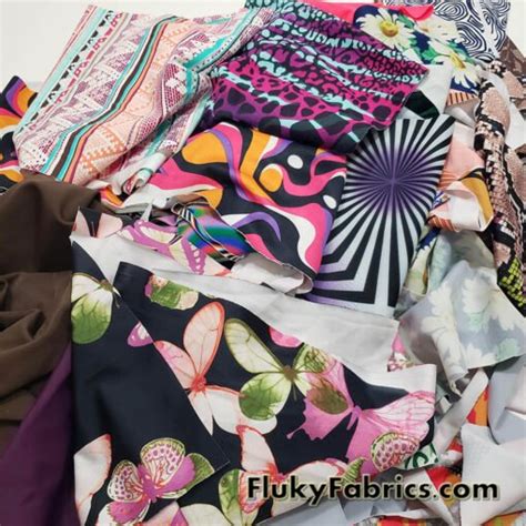 Hot Pink And Black Leopard Print 4 Way Stretch Nylon Spandex Swimsuit Fabric Fluky Fabrics