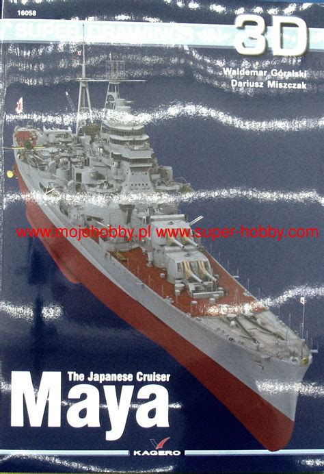 Japanese Cruiser Maya Kagero K3d 16058 En