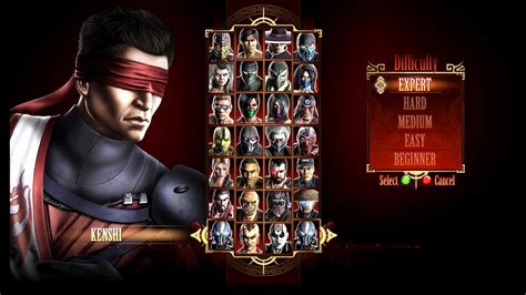 Mortal Kombat 9 Kenshi Expert Arcade Ladder No Losses Gameplay 1080p 60ᶠᵖˢ Youtube