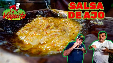 Salsa De Ajo Para Una Carnita Asada L La Vaquita Youtube