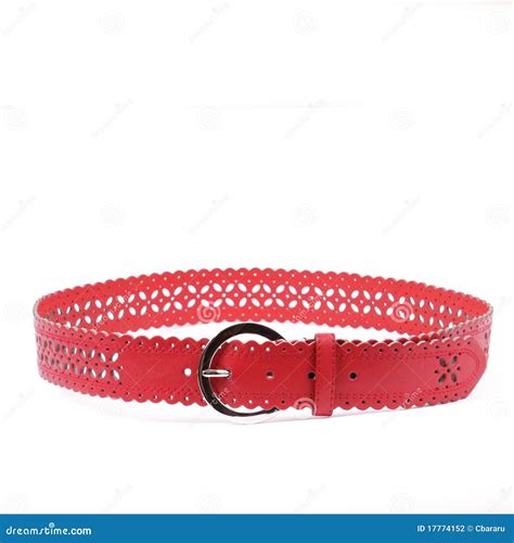 Red belt stock photo. Image of clothes, leather, pattern - 17774152