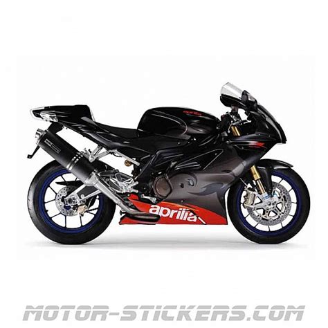 Aprilia RSV 1000R 2005 Autocollants