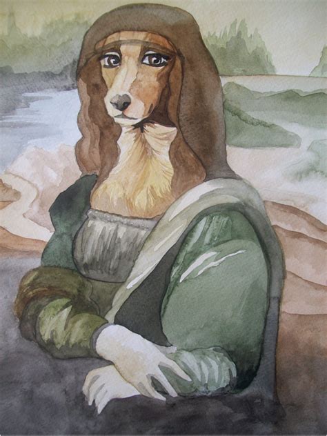 Mona Lisa Dog by amber1989 on DeviantArt