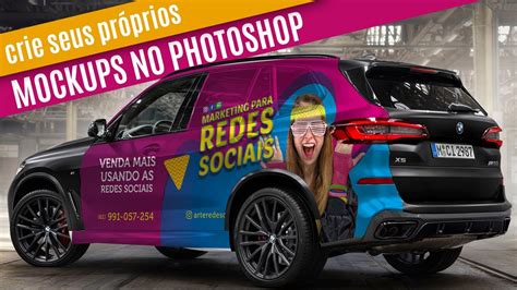 Como Criar O Seu Pr Prio Mockup De Carro O Photoshop Youtube