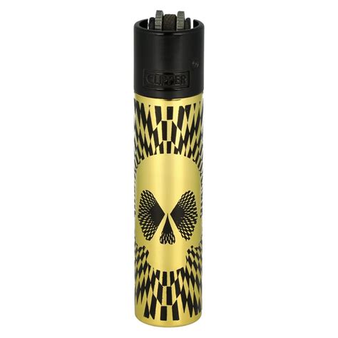 Clipper Feuerzeug Metall Amazing Skull Jetzt Online Kaufen