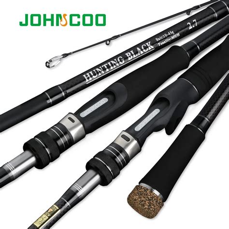 Johncoo Vara De Pesca De Carbono 2 7m 3 0m Mh H Power 10 45g Vara