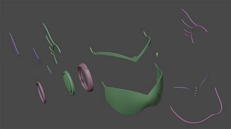 Файл 3D Чудодейственная маска Ubiquity Alya божья коровка 3D печатная ...