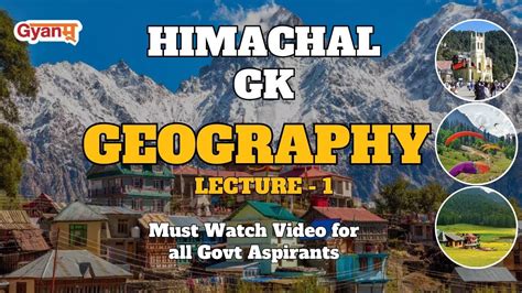 Geography Of Himachal Pradesh Hp Gk