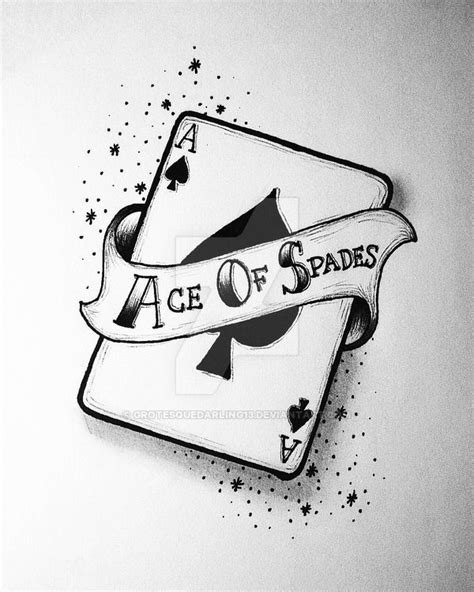 Ace Of Spades | Art sketches pencil, Pencil art drawings, Cool art drawings