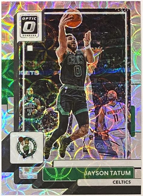 Jayson Tatum Panini Donruss Optic Basketball Boston Celtics