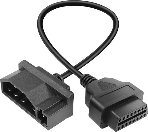 Amazon Yacsejao Pin To Pin Obd Adapter Pin Male Obd To