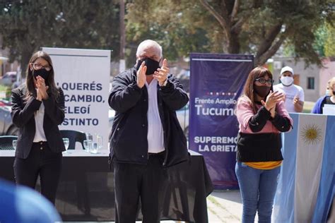 En La Plaza Independencia El Frente Amplio Por Tucum N Cierra Su Campa A