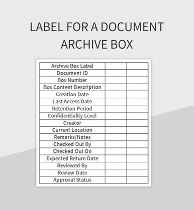 Free File Box Label Templates For Google Sheets And Microsoft Excel