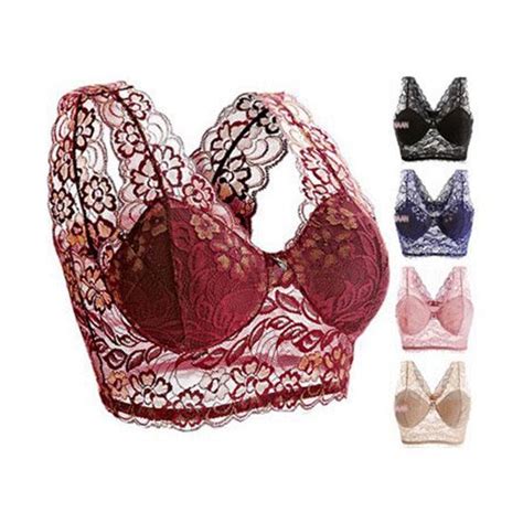 Women Bras Sexy Lingerie Ladies Wire Free Lace Bra Brassiere Sexy Underwire Cup Underwear Full