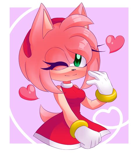 Collab Sweet Amy Rose Painting Part By Flappytr On Deviantart In