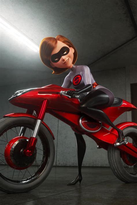 Elastigirl And Elasti Cycle By Galvatronusprime12 On Deviantart