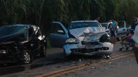 Cinco Pessoas Ficam Feridas Em Grave Acidente Na Br Perto Da Cenibra