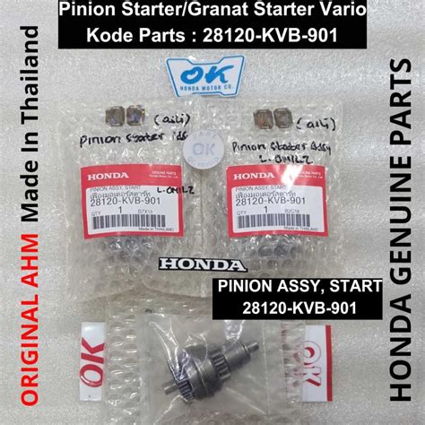 Jual Pinion Assy Stater Granat Starter Vario Kvb Original