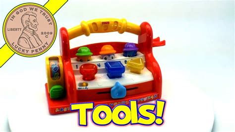 Fisher Price Laugh And Learn Learning Tool Bench Musical Abcs Toy