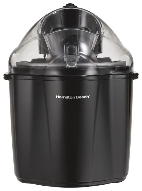 Customer Reviews Hamilton Beach Quart Ice Cream Maker Black