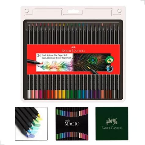 Quantas Cores Tem A Maior Caixa Da Faber Castell - Kit Lapis Cor Caixa 24 Cores Faber Castell | MercadoLivre