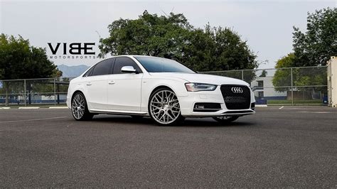 Audi S4 B8 White Rohana Rfx10 Wheel Front