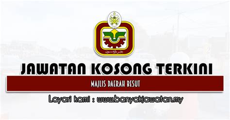 Jawatan Kosong Di Majlis Daerah Besut November Kerja Kosong