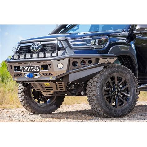 Tjm Chaser Bull Bar Black Steel Toyota Hilux Rogue Shopee Malaysia