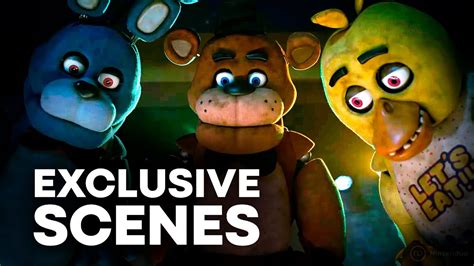 Fnaf Movie Exclusive Scenes Of Five Nights At Freddys 2023 Youtube