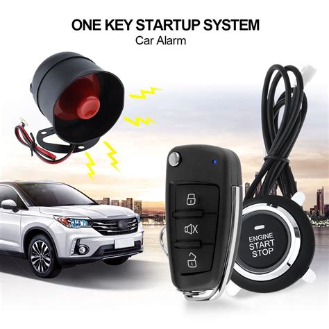 2019 Universal Car Alarm System Remote Start Stop Engine System With ...