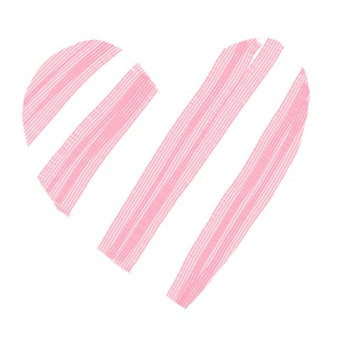 Free Doodle Cute Freehand Of Heart Shape With Pink Stripes Inside The Shape 19898807 Png With