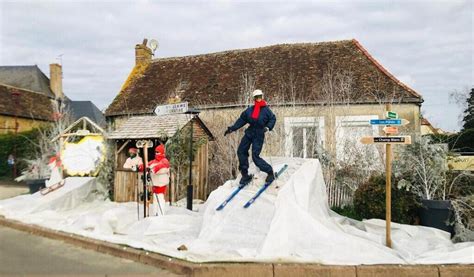 Dans Cette Commune De La Sarthe Une Station De Ski Au Centre Du Bourg