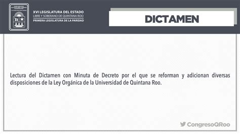 Congreso Del Estado De Quintana Roo On Twitter Sesi Nordinaria