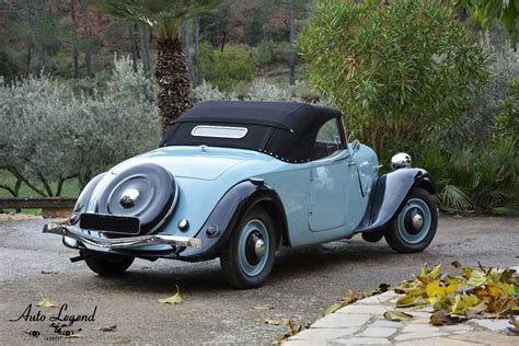 Citroen Traction 7c cabriolet de 1935 à vendre Automobiles de