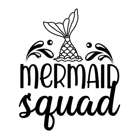 Premium Vector Mermaid Svg Mermaid Svg T Shirt Design