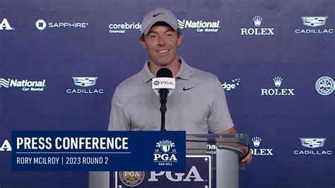 Rory Mcilroy Round Press Conference Pga Championship Youtube