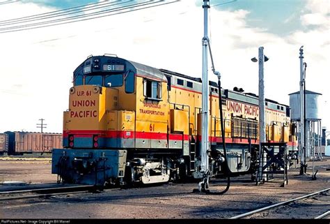 61 Union Pacific Alco C855 At North Platte Nebraska By Bill Marvel