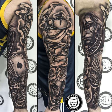 Pin On Black And Grey Tattoo Multi Sessions