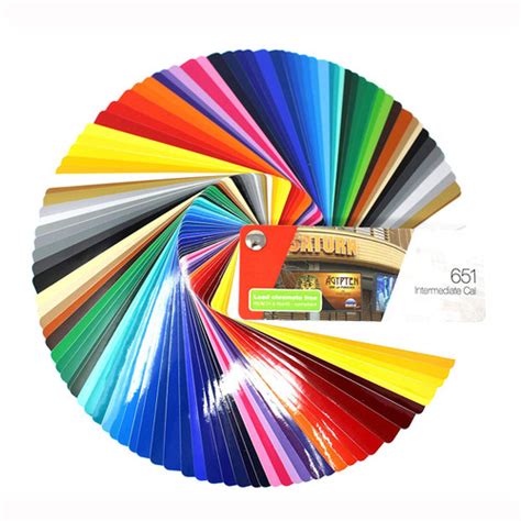 Jual Katalog Oracal Gloss Matt Doff Color Card Fan Swatches